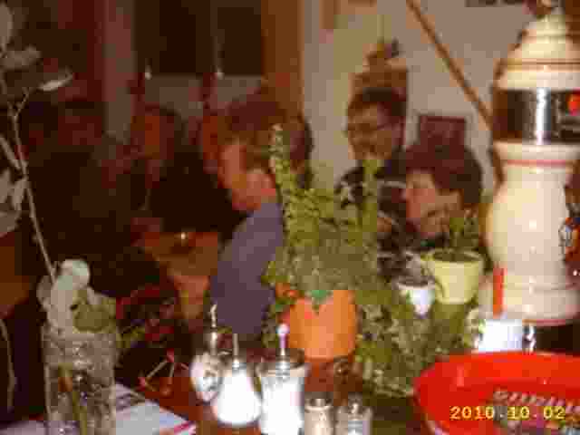 Abends am Stammtisch